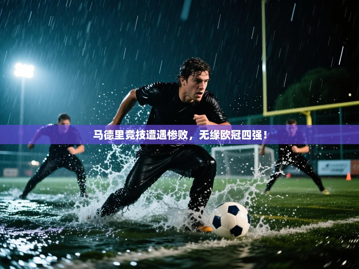 马德里竞技遭遇惨败，无缘欧冠四强！  第1张